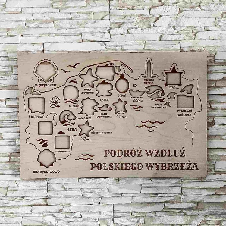 ramka wybrzeże Polski