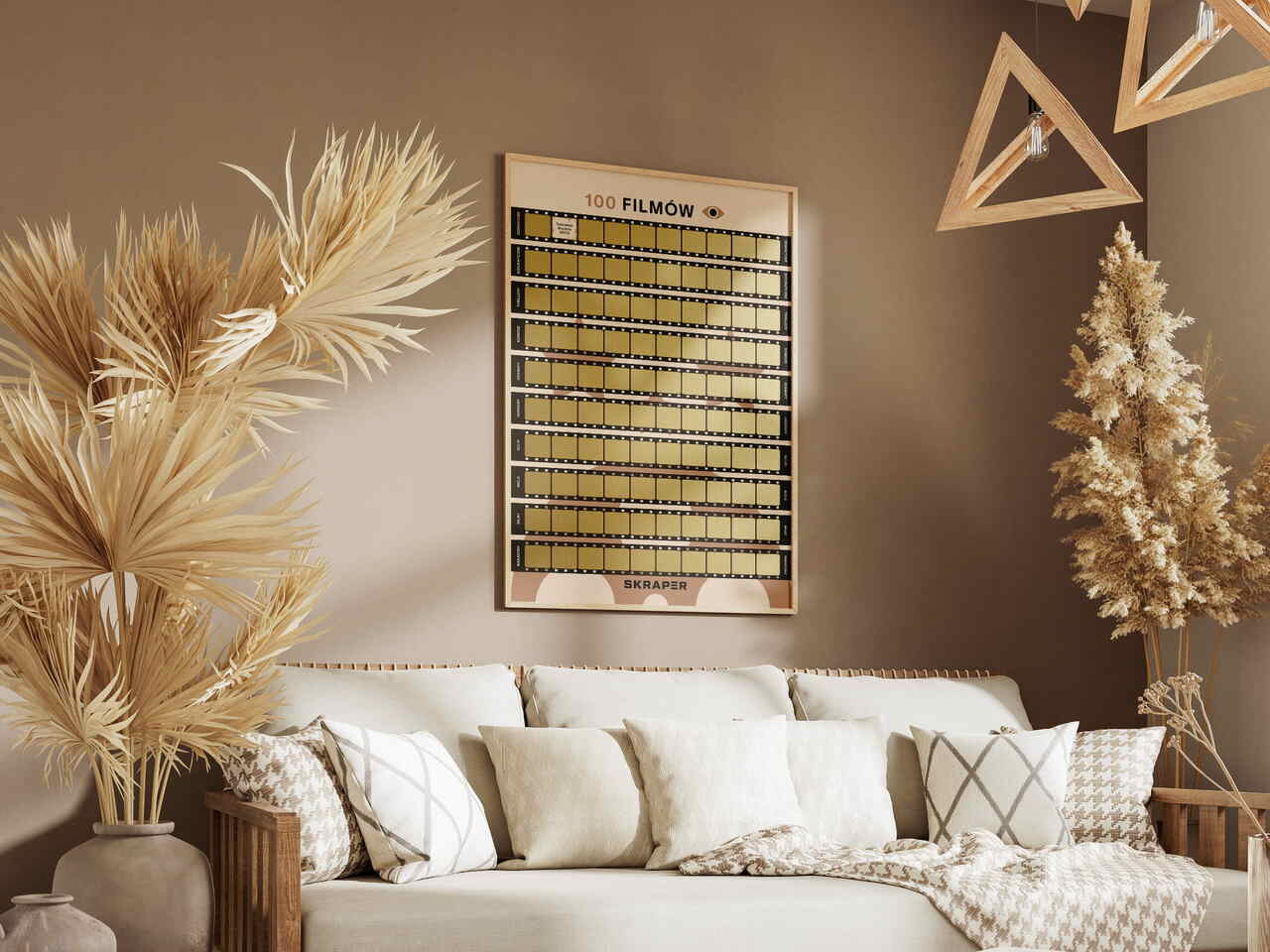 Plakat zdrapka – 100 filmów
